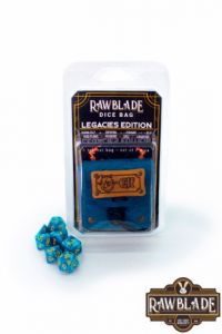 Rawblade dados + bolsa de cuero elf (7)