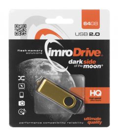 IMRO AXIS/64G USB unidad flash USB 64 GB USB tipo A 2.0 Oro