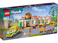 LEGO 41729 Friends Supermercado Orgánico, Tienda con Carritos y Camión de Juguete para Niñas y Niños de 8 Años o Más, 4 Mini Muñecas, Personajes 2023