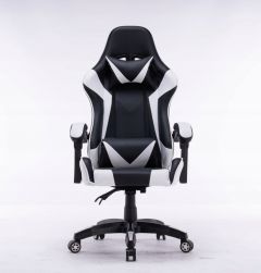 Fotel obrotowy gamingowy krzesło remus biały