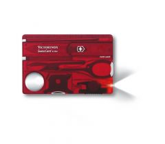 Tarjeta multiusos Suiza Victorinox Swiss Card Lite, con 13 funciones, la compañera funcional para su cartera, varios colores disponibles
