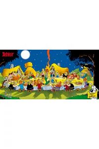SD toys - Poster En Verre Asterix - Banquet Final 60X30cm - 8436546899532