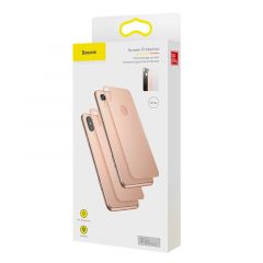 Baseus iPhone XS 0.3 mm Full Coverage Curved T-Glass Rear Protector G