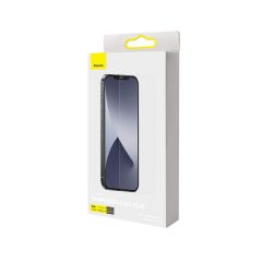 Baseus iPhone 12/12 Pro 0.3 mm Full-Glass Tempered Glass (2pcs) White