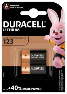 Duracell Ultra 123 BG2 Batería de un solo uso CR123A Litio