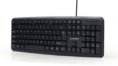 Gembird KB-U-103-PT teclado USB Portugués Negro