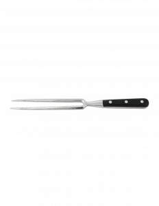TENEDOR TRINCHANTE ÓPERA - Tenedor usado para trinchar todo tipo de carnes asadas con la ayuda de un cuchillo trinchante. Se caracteriza por tener dos puntas alargadas