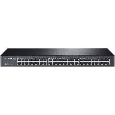 TP-Link TL-SG1048 No administrado Gigabit Ethernet (10/100/1000) 1U Negro