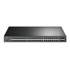 TP-Link JetStream TL-SG3452P switch Gestionado L2/L3 Gigabit Ethernet (10/100/1000) Energía sobre Ethernet (PoE) 1U Negro