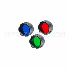 Set filtros Linterna Walther Tactical XT 33 mm, rojo, verde y azul, U3.7037