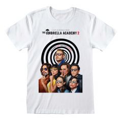 Umbrella academy - season 2 poster (unisex white t-shirt) medium