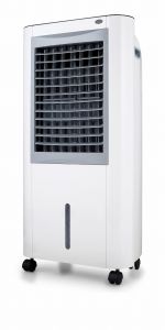 OUTLET Climatizador evaporativo Yatek YK-M99, 10L de capacidad Y 160 W de potencia, con alerta de escasez de agua y deposito de agua extraible, incluye tableta para el hielo