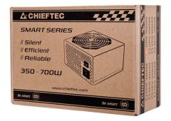 Chieftec Smart GPS-500A8 unidad de fuente de alimentación 500 W 20+4 pin ATX ATX Negro