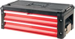 Yato YT-09107 pieza pequeña y caja de herramientas Metal Negro, Rojo