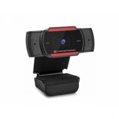 Conceptronic - webcam amdis04r - 1080p - usb - foco fijo 3.6mm - 30 fps - ángulo visión 65º - micrófono integrado