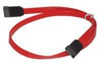 Microconnect SAT15005 cable de SATA 0,5 m SATA 7-pin Rojo