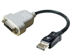 DELL DisplayPort - DVI-D 0,23 m Negro, Blanco