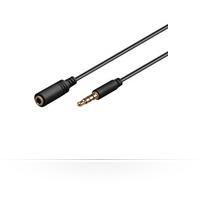 Microconnect IPOD004B cable de audio 2 m 3,5mm Negro