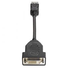 HP FH973AA - Cable Adaptador DisplayPort a DVI-D (0.19 Metros) Negro