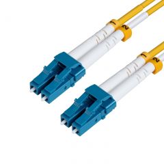 Microconnect FIB441001 cable de fibra optica 1 m LC OS2 Amarillo
