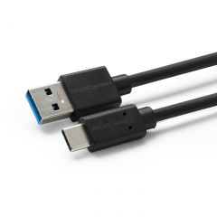 Microconnect USB3.2CA0.25 cable USB 0,25 m USB 3.2 Gen 2 (3.1 Gen 2) USB A USB C Negro