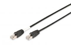 Microconnect SSTP610SOUT cable de red Negro 10 m Cat6 S/FTP (S-STP)