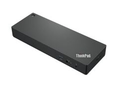 Lenovo 40B00300DK base para portátil y replicador de puertos Alámbrico Thunderbolt 4 Negro, Rojo