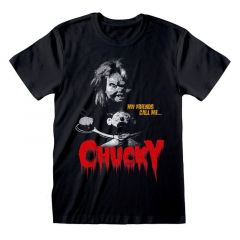 Chucky el muñeco diabólico camiseta my friends call me chucky talla l