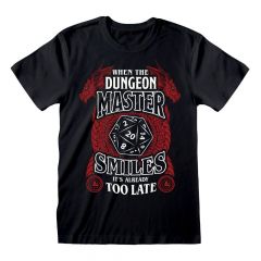 Dungeons & dragons camiseta when the dungeon master smiles talla s