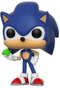 Sonic the hedgehog pop! games vinyl figura sonic (emerald) 9 cm