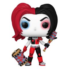 Dc comics: harley quinn takeover figura pop! heroes vinyl harley with weapons 9 cm