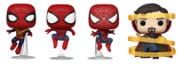 Marvel pack de 4 figuras pop! movies vinyl spider-man no way home s3 9 cm