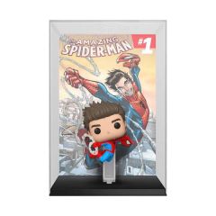 Marvel pop! comic cover vinyl figura the amazing spider-man #1 9 cm