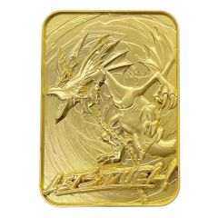 Yu-gi-oh! réplica card harpie's pet dragon (bañado en oro)