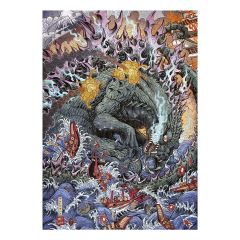 Godzilla litografia limited edition 42 x 30 cm