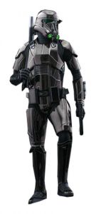 Star wars figura 1/6 death trooper (black chrome) 32 cm