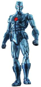 Marvel comics figura diecast 1/6 iron man (stealth armor) hot toys exclusive 33 cm