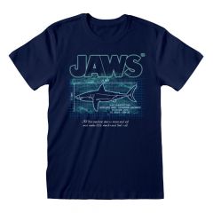 Jaws camiseta great white info talla m