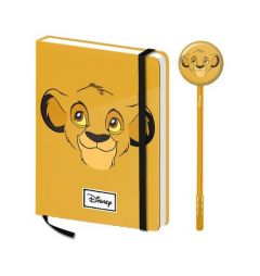 El rey león libreta con bolígrafo set de regalo simba