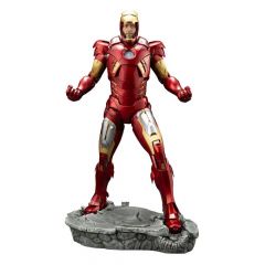 Marvel the avengers artfx estatua pvc 1/6 iron man mark 7 32 cm