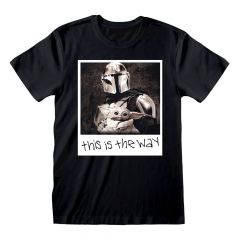 Star wars: the mandalorian camiseta clan talla s
