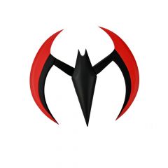 Batman beyond réplica 1/1 batarang (rojo) 20 cm