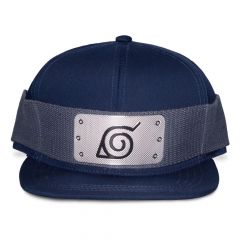 Naruto shippuden gorra snapback logo blue