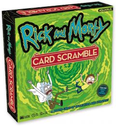 Rick and morty juego de mesa card scramble *inglés*
