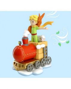 El principito minifigura little prince & friends on the train 8 cm