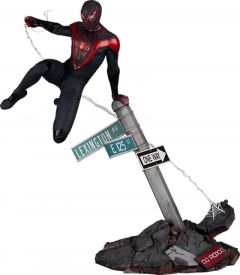 Marvel's spider-man: miles morales estatua 1/6 spider-man: miles morales 36 cm