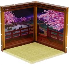 Dioramansion 200 accesorios para las figuras nendoroid y figma cherry blossoms at night