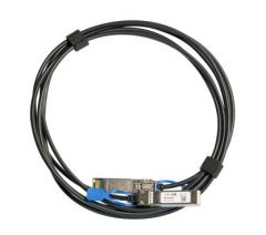 Mikrotik xq+da0001 cable de conexi&oacute n directa dac qsfp28 de 100g (1 metro)