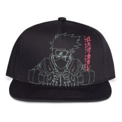 Naruto shippuden gorra snapback kakashi line art