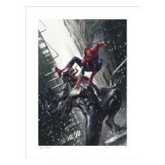 Marvel litografia spider-man vs venom 46 x 61 cm - sin marco